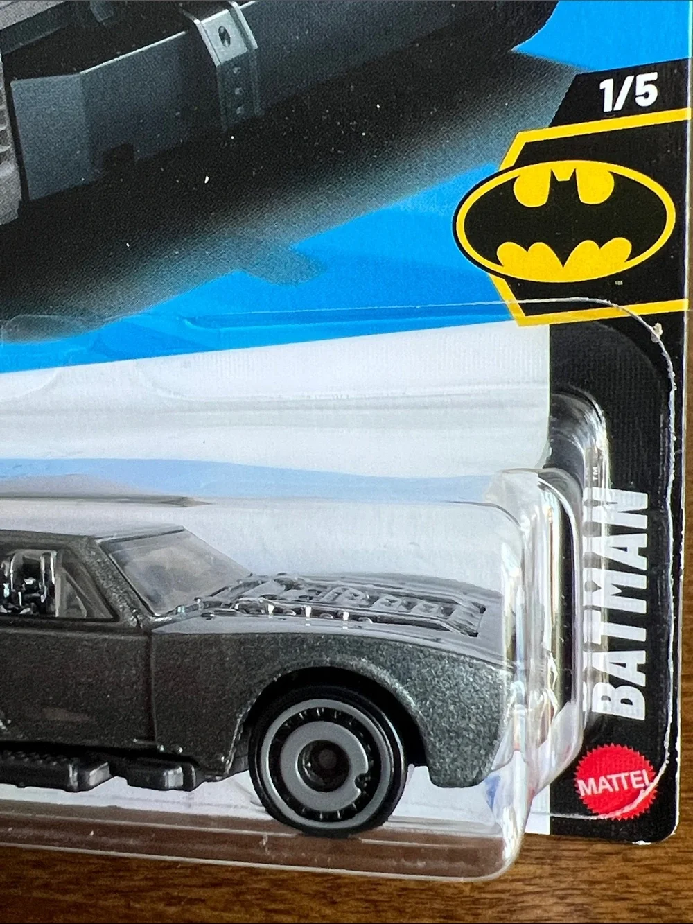 Batmobile  Batman Hot Wheels in Metallic Gray